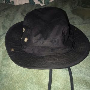 Black bucket/fishing hat